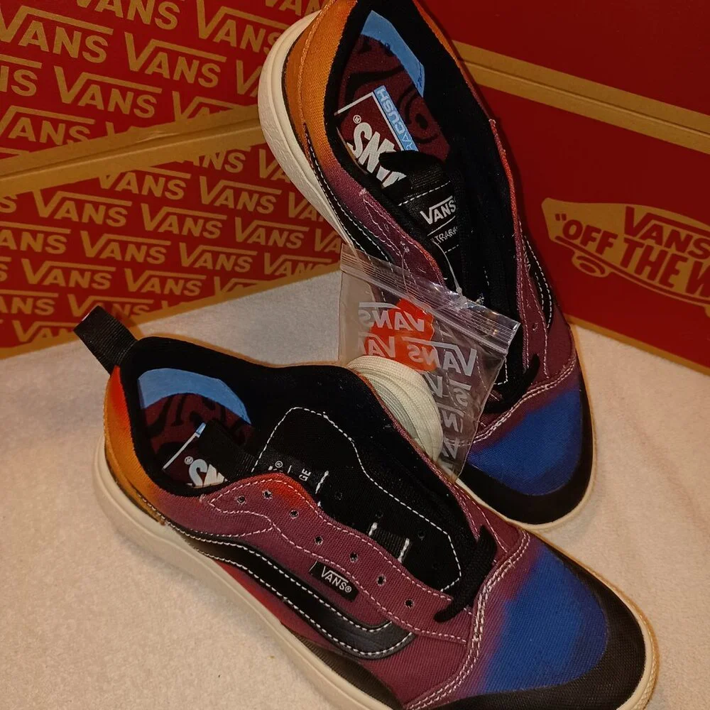 VANS Mens 6.5/Womens 8 UltraRange Exo Se Have a Trip Multi/White VN0A4UWM9H0